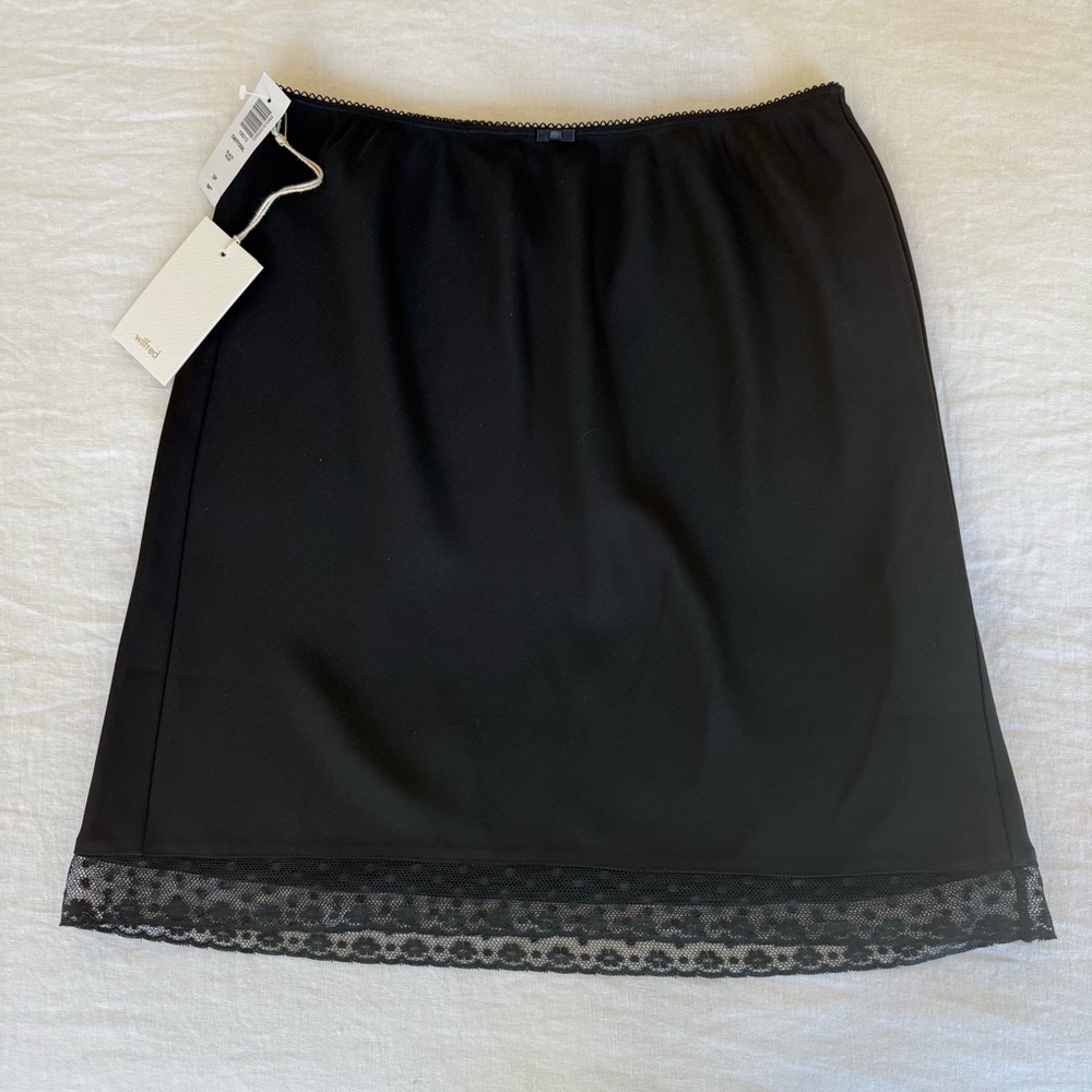 NWT Wilfred Daffodil Skirt in Black Size S